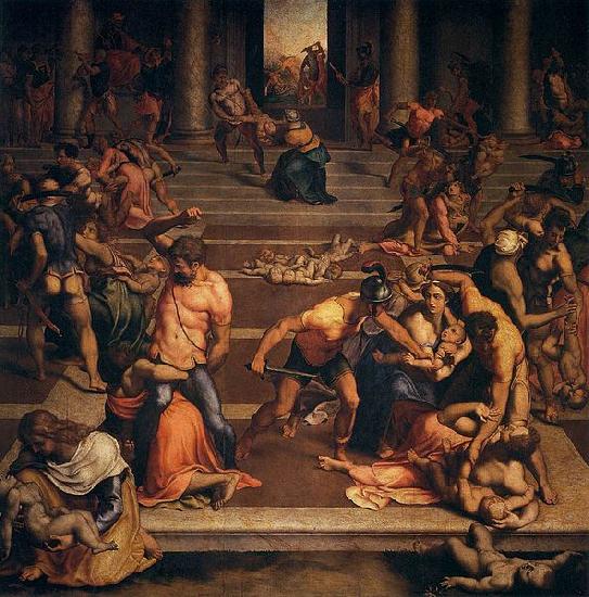 Daniele Da Volterra The Massacre of the Innocents China oil painting art